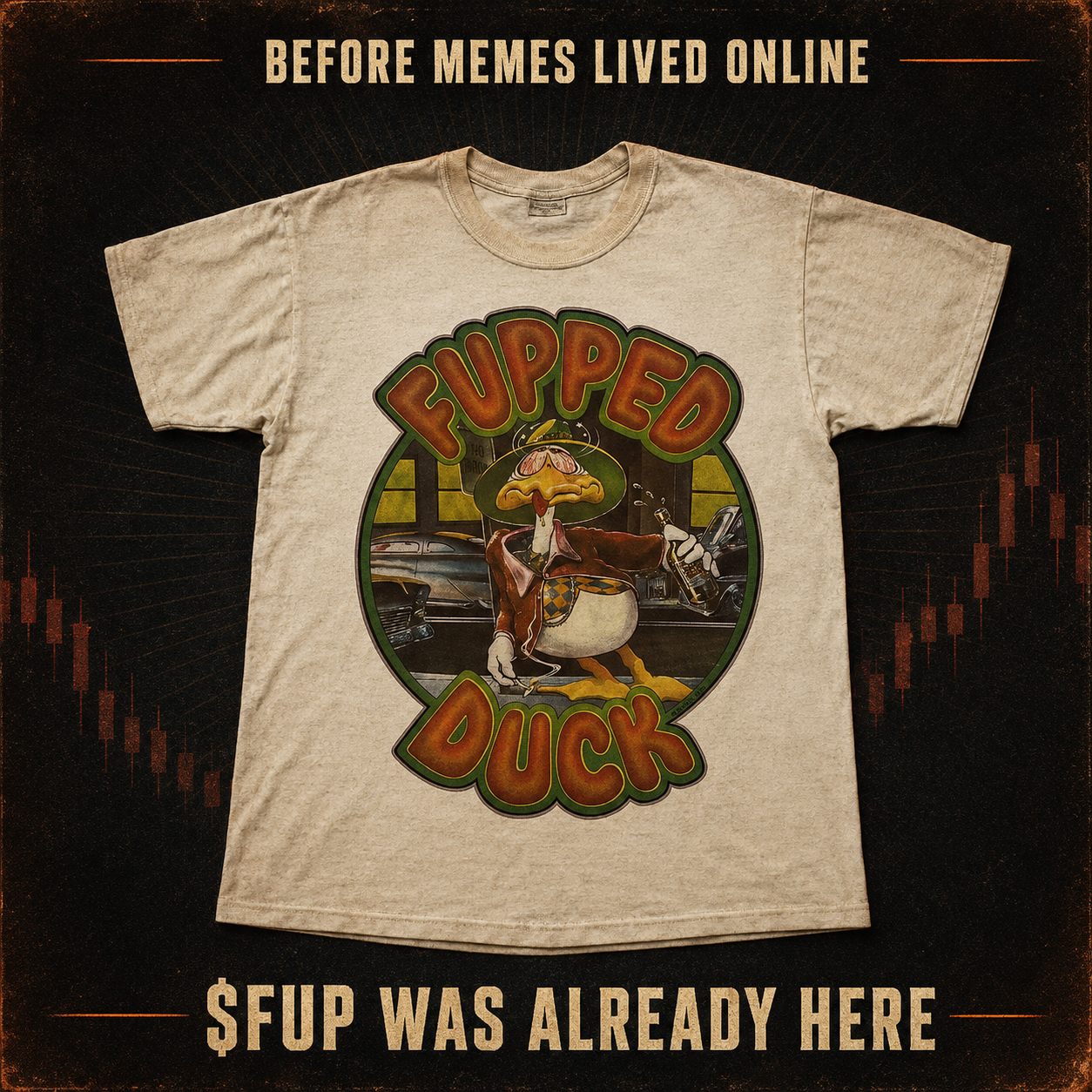 Before memes lived online — $FUP was already here