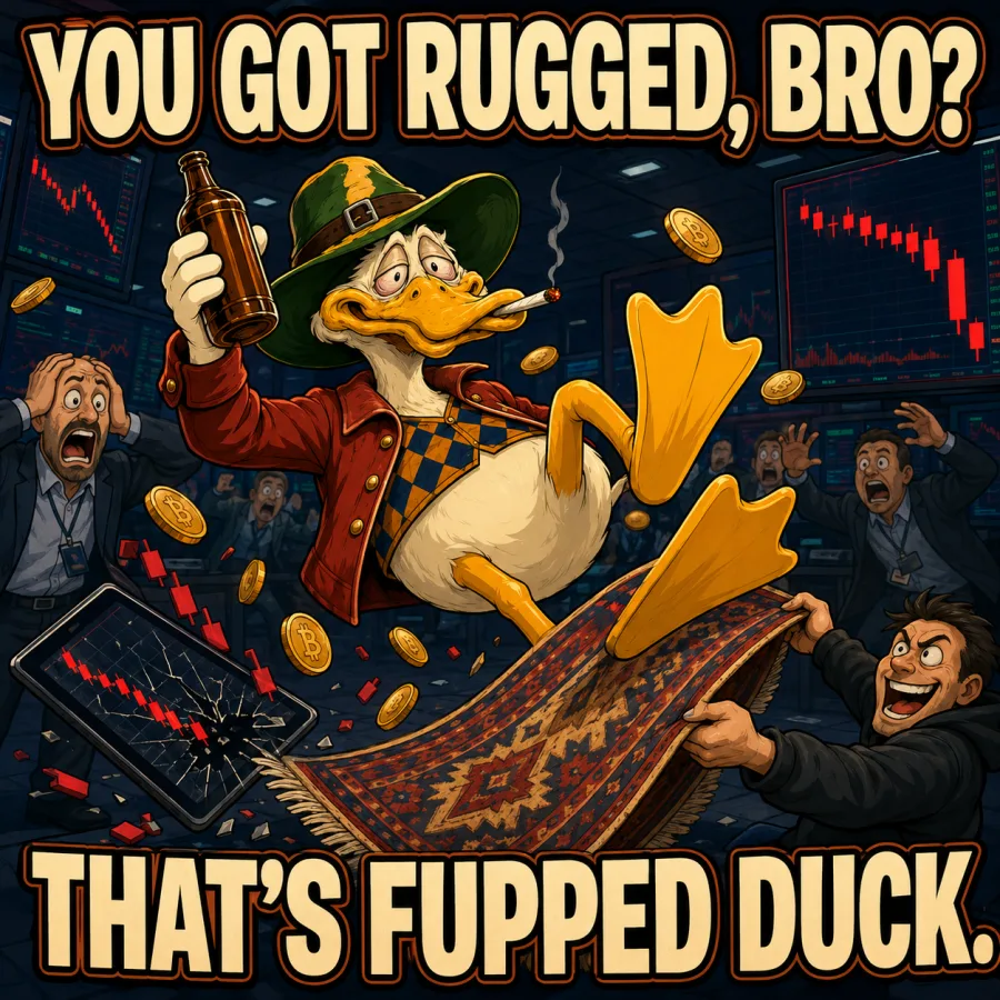 Fup meme: you got rugged bro