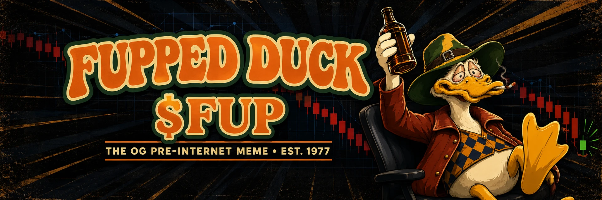 Fupped Duck $FUP — the OG pre-internet meme, est. 1977